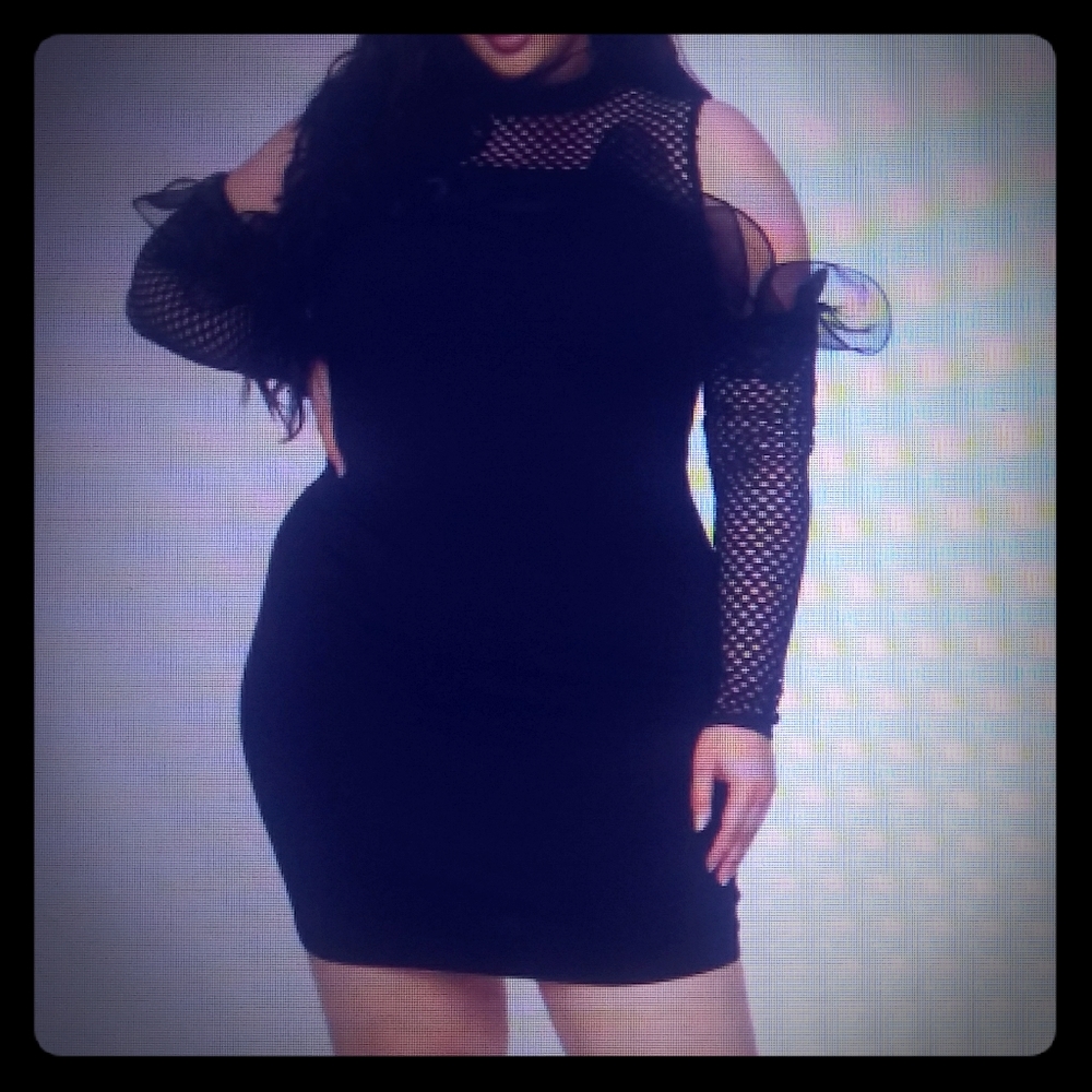 Cold shoulder  dress